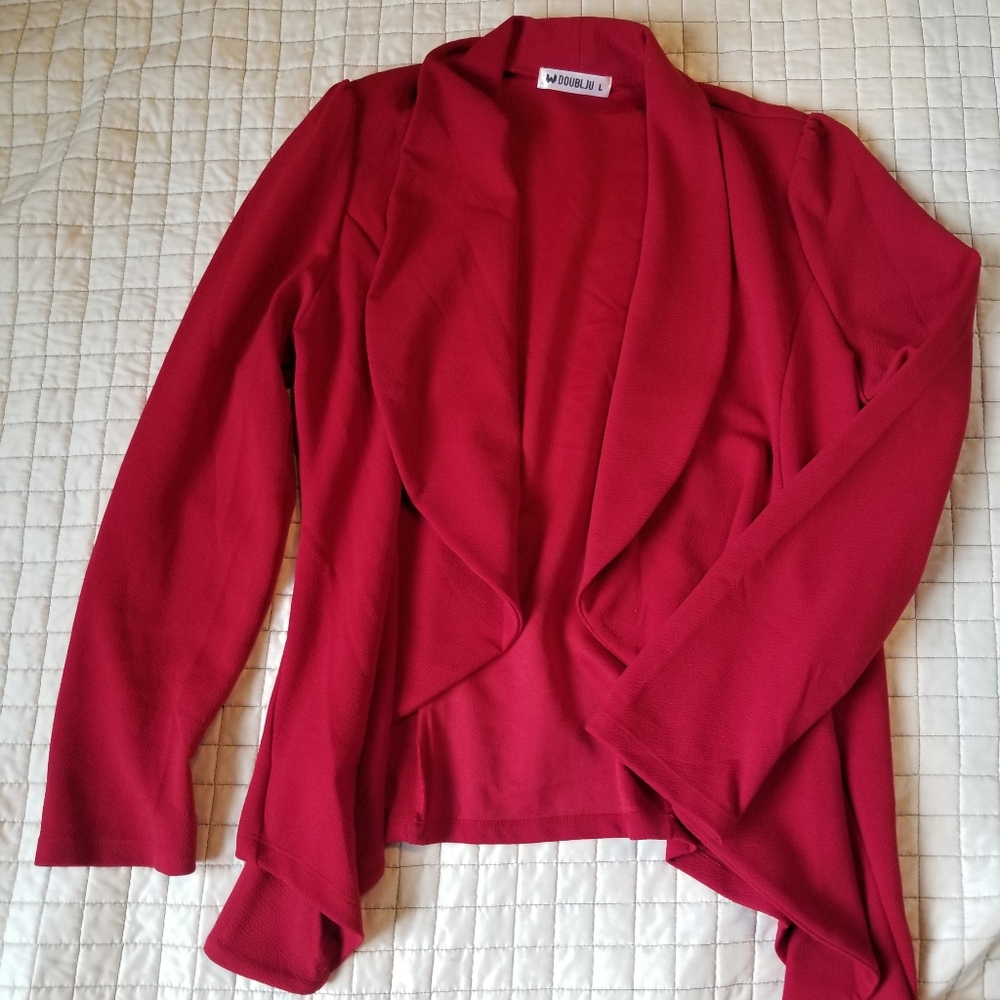 Red Blazer like Jacket